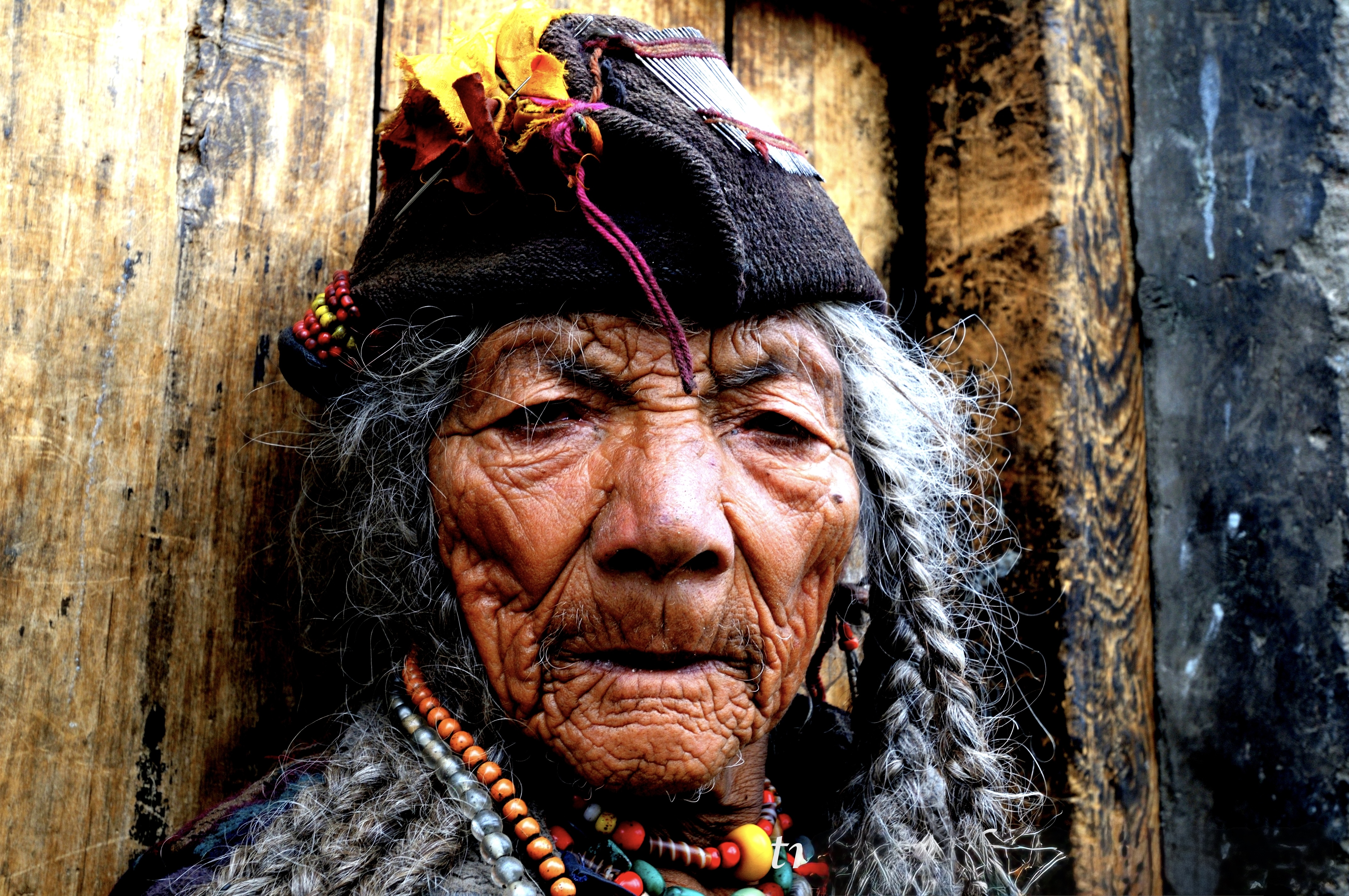 Ladakh cultural portrait photography session with local people